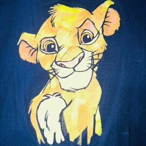 Disney Simba The Lion King Plus Size Graphic Shirt Hot Topic size 1x